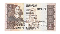 Банкнота 20 рандов 1984 ЮАР