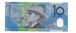 Банкнота 10 долларов 2002-2015 Австралия
