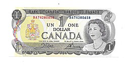 Банкнота 1 доллар 1973 Канада