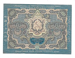 Банкнота 5000 рублей 1919 Гаврилов