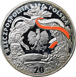 Монета 20 злотых 2004 Ритуалы Польши - Праздник урожая Польша