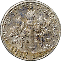 Монета Дайм (10 центов) 1959 США