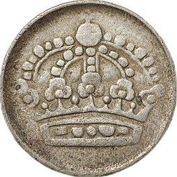 Монета 10 эре 1953 Швеция