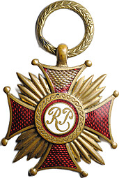 Знак отличия Крест Заслуги I степени Польша 1920/1930