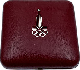 Медаль 1980 XXII Олимпиада Москва Кремль