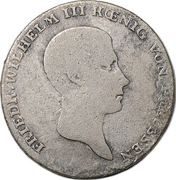 Монета 1/6 рейхсталера (талера) 1815 Пруссия