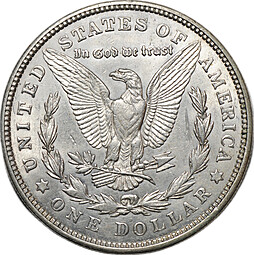 Монета 1 доллар 1921 D США