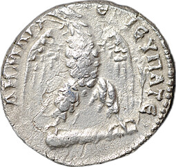 Монета Тетрадрахма 112 Траян Орел влево | Сирия, Антиохия Римская Империя
