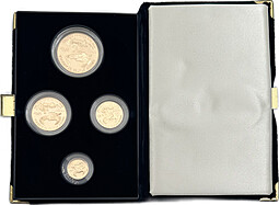 Набор золотых монет 50, 25, 10, 5 долларов 2000 W Золотой Орел США