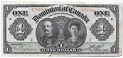 Банкнота 1 доллар 1911 Канада