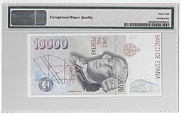 Банкнота 10000 песет 1992 Испания