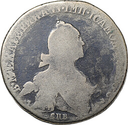 Монета 1 Рубль 1769 СПБ TI СА