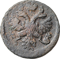 Монета Денга 1737