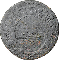 Монета Денга 1730