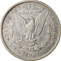 Монета 1 доллар 1900 O Новый Орлеан США