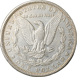 Монета 1 доллар 1892 Филадельфия США