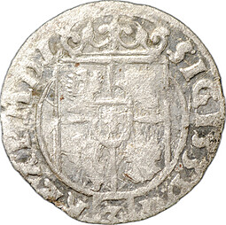 Монета 1 полторак (1,5 гроша) 1623 Сигизмунд III Ваза Польша