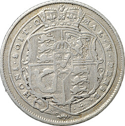 Монета 6 пенсов 1818 Великобритания