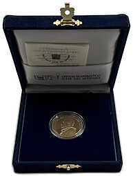 Монета 50 евро 2007 Таинства христианского посвящения - Евхаристия Ватикан