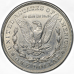 Монета 1 доллар 1921 Моргана Филадельфия США