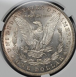 Монета 1 доллар 1887 Филадельфия США слаб CPRC MS 64