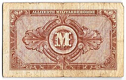 Банкнота 10 марок 1944 Германия Третий рейх Оккупация Союзными войсками 