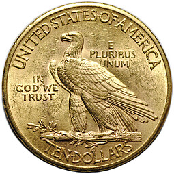 Монета 10 долларов 1926 США
