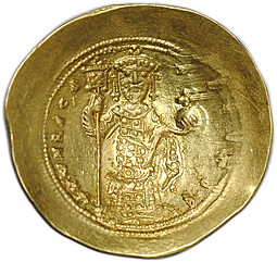 Монета Гистаменон номисма 1059-1067 Константин X Дука Византия