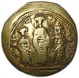 Монета Гистаменон номисма 1068-1071 Роман IV Диоген Византия