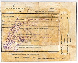 Банкнота 25000 рублей 1920 Юг России ВСЮР Главное командование вооруженными силами