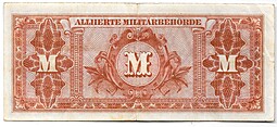 Банкнота 20 марок 1944 Германия Третий рейх Оккупация Союзными войсками СССР