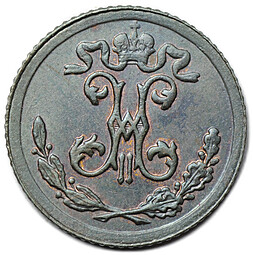 Монета 1/4 копейки 1898 СПБ