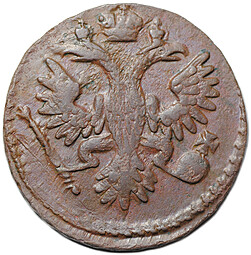 Монета Денга 1734