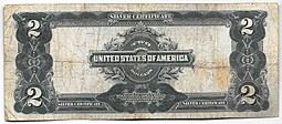 Банкнота 2 доллара 1899 Серебряный сертификат США