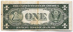 Банкнота 1 доллар 1935 Серебряный сертифика США