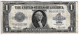 Банкнота 1 доллар 1923 Серебряный сертификат США 