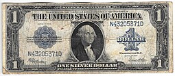 Банкнота 1 доллар 1923 Серебряный сертификат США 