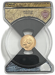 Монета 5 рублей 1899 ЭБ слаб RNGA MS 60